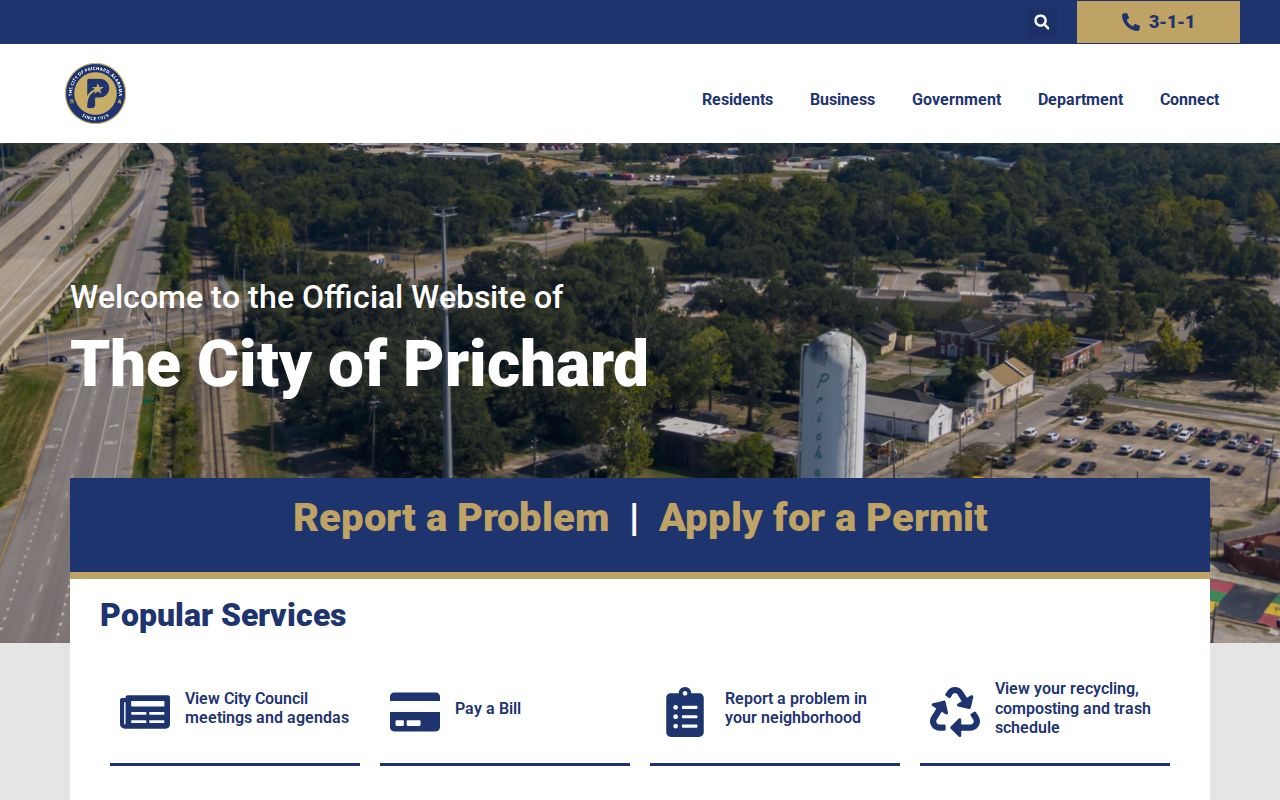 Prichard criminal history official city government homepage
